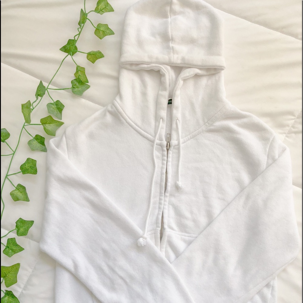 white crystal hoodie!